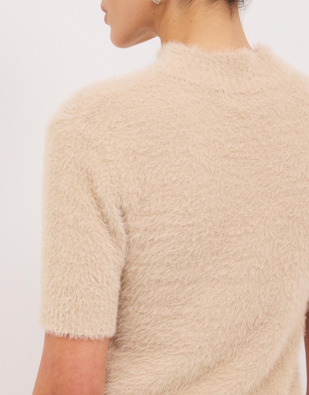 Calli - Rae Turtleneck Knit Tee
