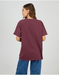 All About Eve - Aae Timeless Tee Wine