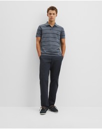 Country Road - Australian Cotton Stripe Pique Polo