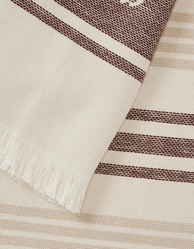 R.M.Williams - Striped Script Towel
