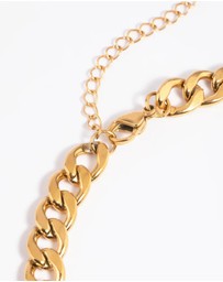 Lovisa - Waterproof Gold Plated Stainless Steel Chunky Chain Necklace