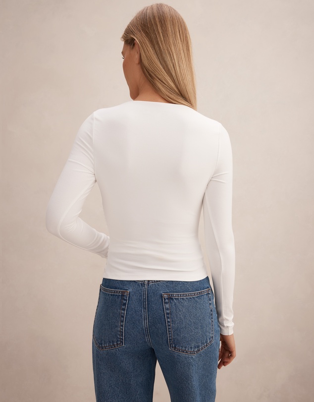 Forever New - Alice V-Neck Long Sleeves Top