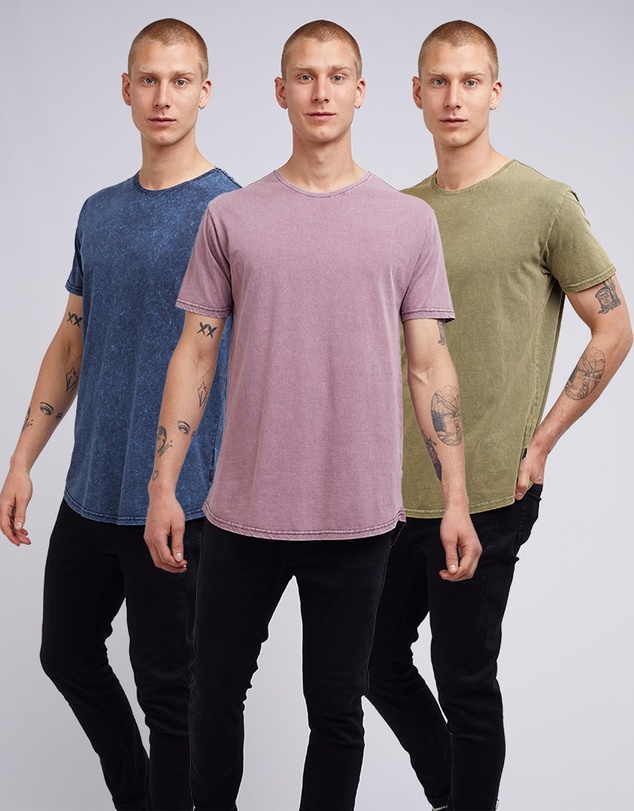 Silent Theory - 3-Pack Acid Tail Tee