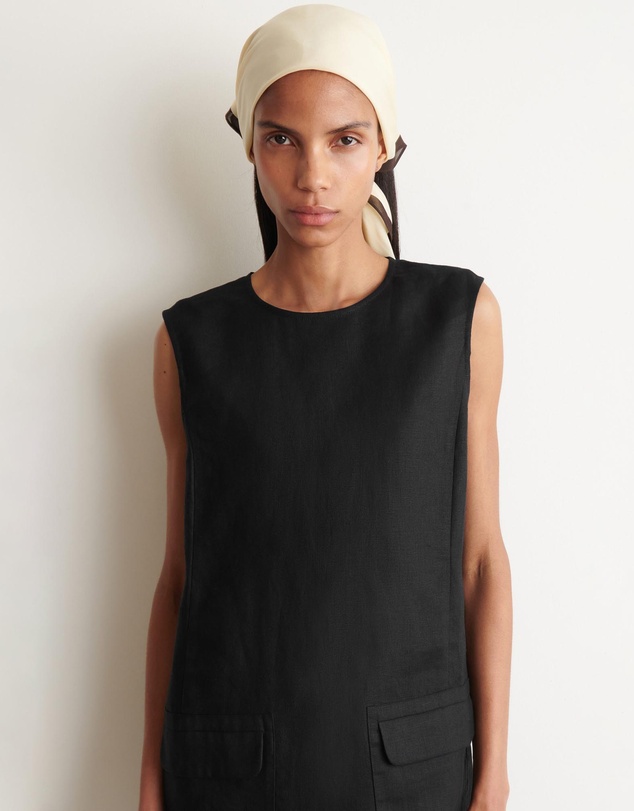 COS - Linen Mini Shift Dress