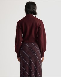 Decjuba - Zoey Zip Knit Jumper