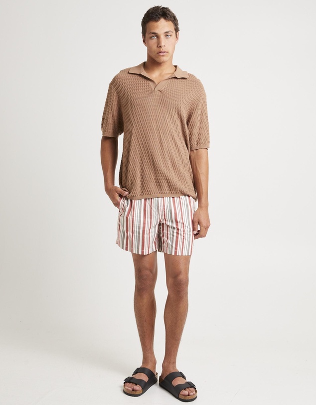 Arvust - Galvin Striped Boarshorts