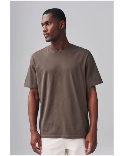 NEXT - Essential 100% Cotton V-Neck T-Shirt Regular Fit