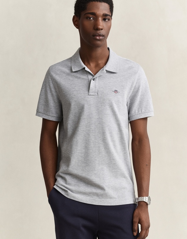 Gant - Regular Fit Shield Piqué Polo Shirt