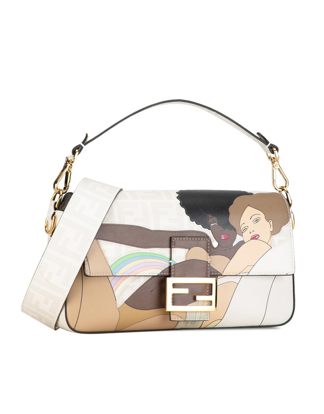Pre-Loved by Azura Reborn - Pre-Loved fendi Baguette Two Women Illustration