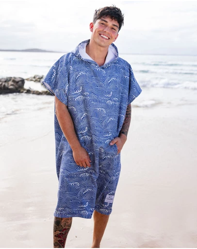 Sky Gazer - Poncho- Reef
