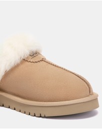 EVERAU - Australian Shepherd Ugg Marden Double Faced Sheepskin Upper House Shoes