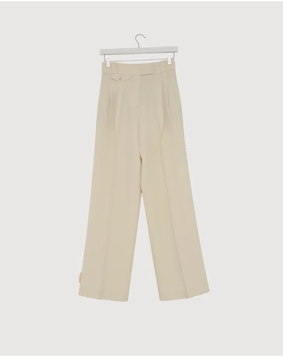 Revibe - Repaired Shona Joy Irena High Waisted Tailored Pants - AU 8