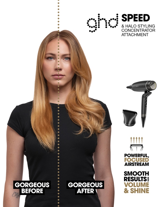 ghd - speed Professional Hair Dryer in Black