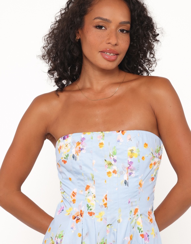 Petal & Pup - Wren Jumpsuit - Cornflower Blue Floral