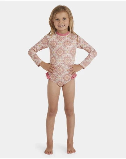 Billabong - Girls 0 to 6 Just For You Rash Vest