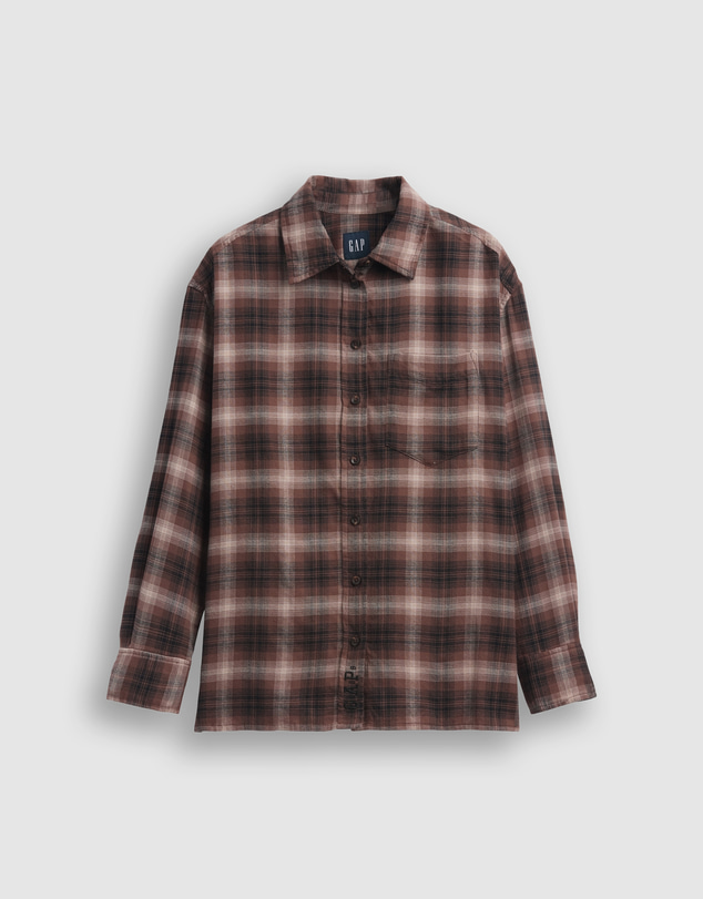 GAP - LS Logo Ombre Shirt