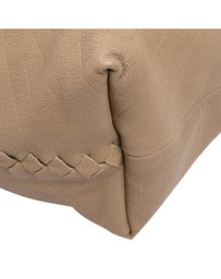Pre-Loved by Azura Reborn - Pre-Loved Intrecciato Trimmed Bicolor Nappa Tote