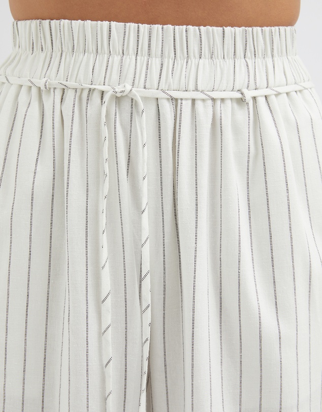 FRIEND of AUDREY - The Stripe Tie Waist Trouser