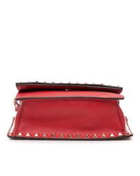 Pre-Loved by Azura Reborn - Pre-Loved Small Grained Calfskin Rockstud Crossbody
