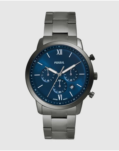Fossil - Neutra Gun-Metal Chronograph Watch