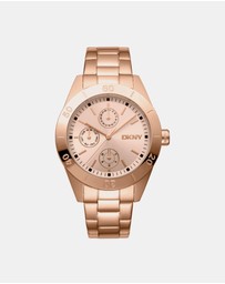 DKNY - Active Nolita Sport Rose Gold Stainless Steel 38mm Watch
