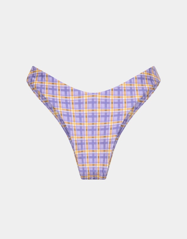 Insight - India Blurred Check Underwire Bikini Set