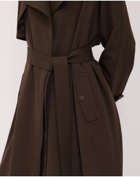 Calli - Karise Relaxed Trench Coat