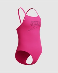 Speedo - Classic Logo One Piece - Kids-Teens