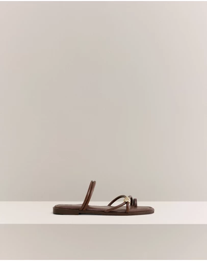 Trenery - Evalie Sandal in Mocha