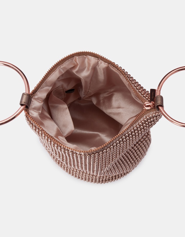 Olga Berg - Bianca Ball Mesh Handle Bag