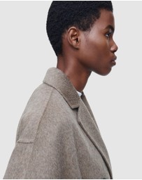 COS - Oversized Double-Breasted Wool Coat