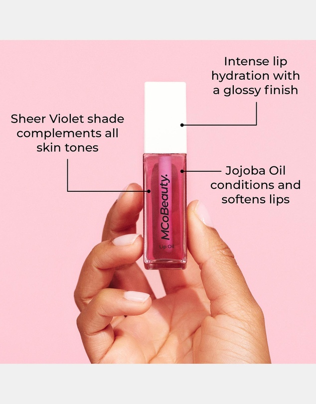 MCoBeauty - Lip Oil Hydrating Treatment - Sheer Violet