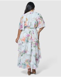Pink Dusk by Curve Project - Hypnotic Maxi Dress