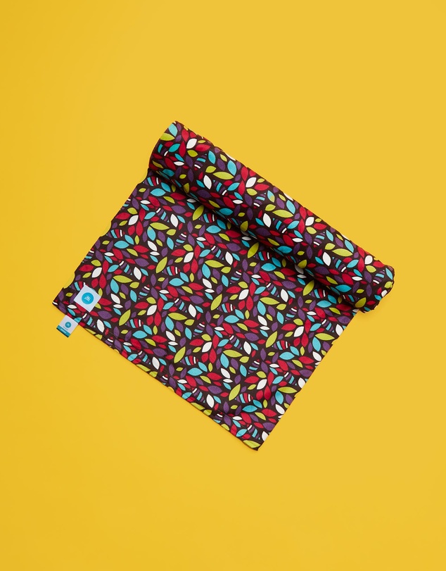 itti bitti - Cot Blanket - Ayako with Wasabi