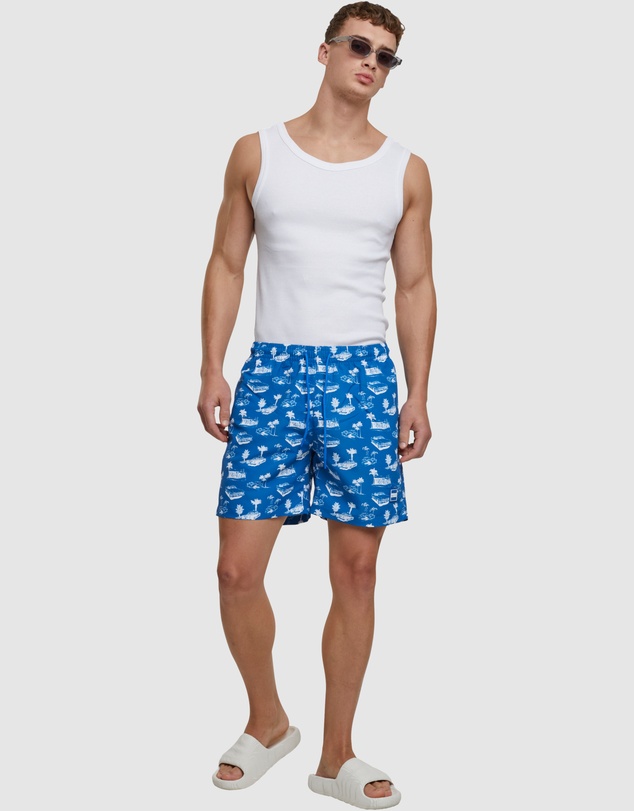 Urban Classics - Pattern Swim Shorts