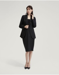 Oxford - Peggy Wool Stretch Suit Skirt