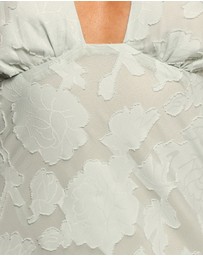 Petal & Pup - Edwards Maxi Halterneck Dress - Sage