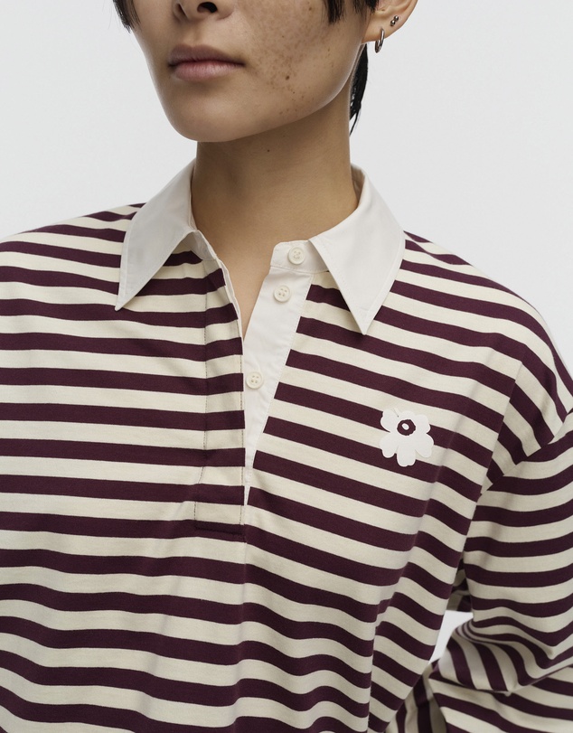 Marimekko - Kipinä Tasaraita Unikko Kioski jersey shirt