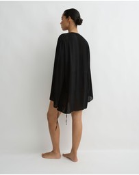 BONDI BORN - Cremona Tie-Front Mini Coverup