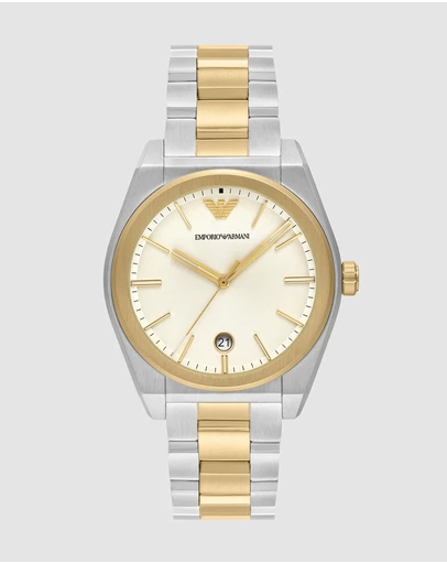 Emporio Armani - Two Tone Analogue Watch