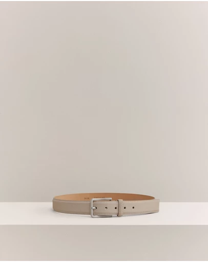 Trenery - Mica Suede Belt in Sandstone