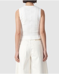 Nobody Denim - Panelled Rib Tank Top