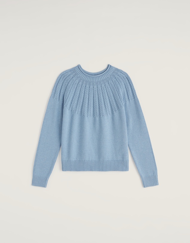 Seasalt - Seasalt Cornwall Blue Stone Chat Jumper