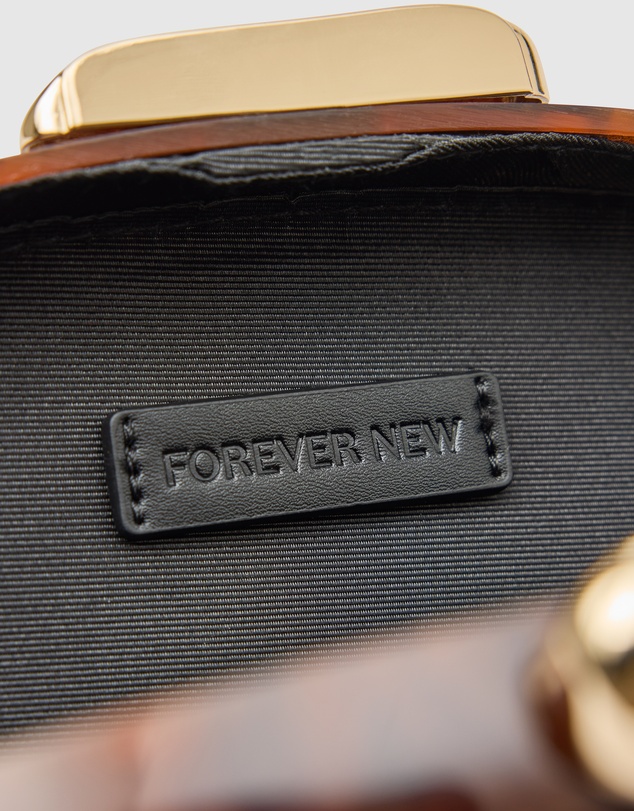 Forever New - Peyton Oval Hardcase Clutch Bag