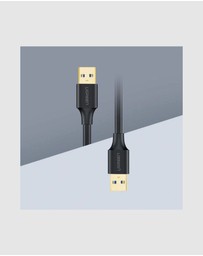Ugreen - UGREEN USB-A 3.0 Male to Male Cable – 1m 5Gbps Data Transfer Black