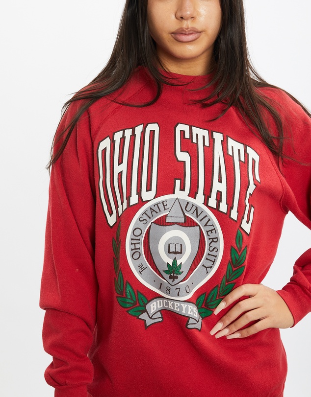 Vintage by The Real Deal - Pre Loved - 90s NCAA Ohio State Buckeyes Sweatshirt