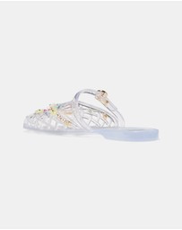 Kate Spade - Jellyfish Charms Jelly Mule Flats