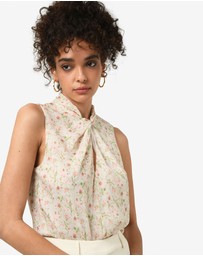 Forcast - Indy Twist Floral Top