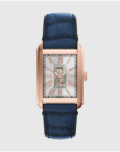 Fossil - Carraway Blue Analogue Watch
