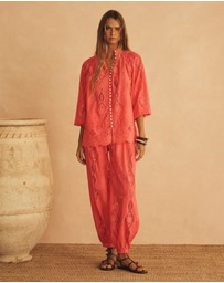 AUR OCEA - Primarosa Trina Scallop Blouse